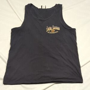 Harley-Davidson Men's Large Black Tanktop US Virgin Islands